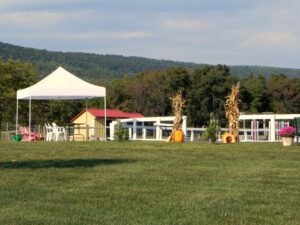 last laugh farm in fall in verdant Pennsylvania countryside